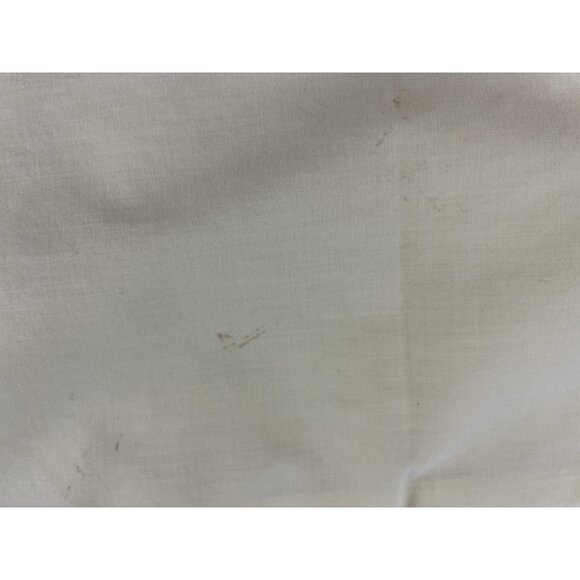 Sears Perma-Prest Pillowcase 2 Yellow w/ White Crochet Trim 42" x 36" Vtg READ - Picture 10 of 12